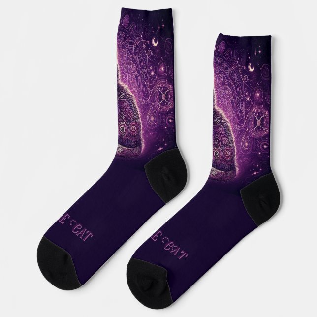 Calcetines Mystic Kitty (Izquierda)