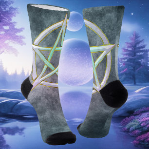 Calcetines Mystic Luster: Pentagram opal
