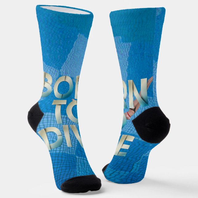 CALCETINES NACIDA PARA BUCEAR (Angular)