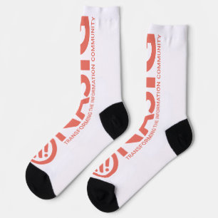 Calcetines Naranja de logotipo largo