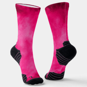 Calcetines Naranja Efecto Nube Sock Atlético de Alto Rendimie