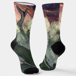 Calcetines Narvales, Animales Marinos Vintage Ballenas Vida M