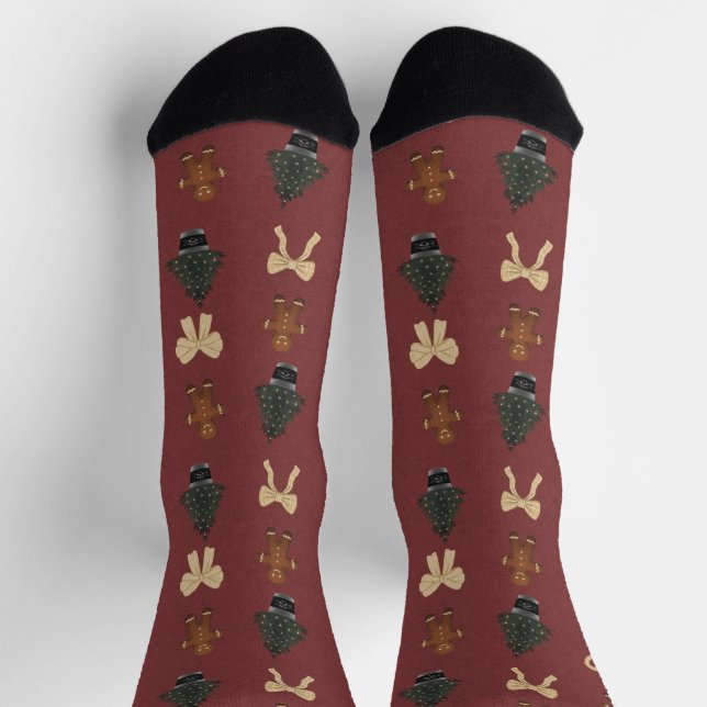 Calcetines Navidad Coquette (Arriba)