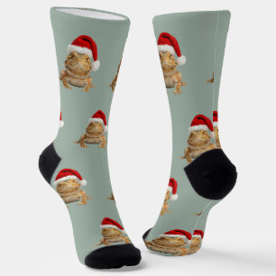 Calcetines Navidad personalizada dragón barbudo