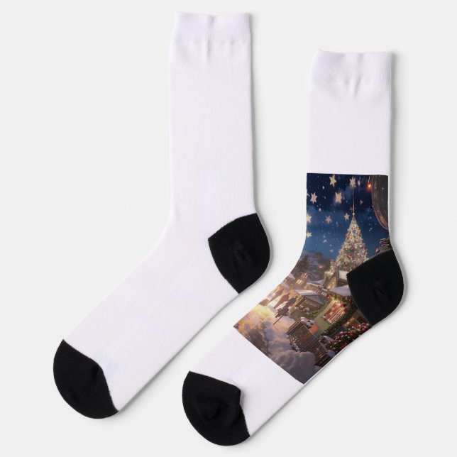 Calcetines Navidades 3. (Izquierda)