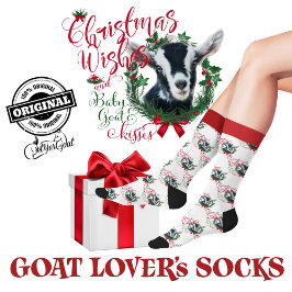 Calcetines Navidades Alpine Baby Goat Wiers