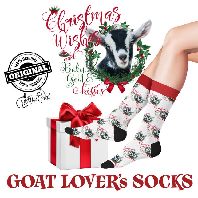 Calcetines Navidades Alpine Baby Goat Wiers (Subido por el creador)