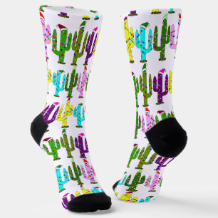 Calcetines Navidades Cactus Socks