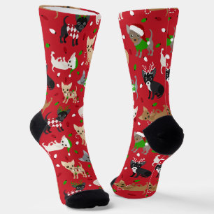 Calcetines Navidades Chihuahua All Coats Socks
