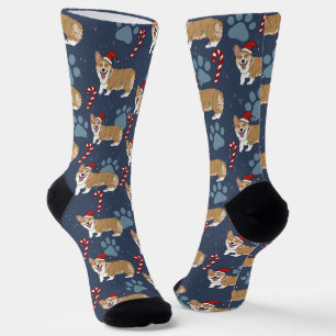 Calcetines Navidades Corgi