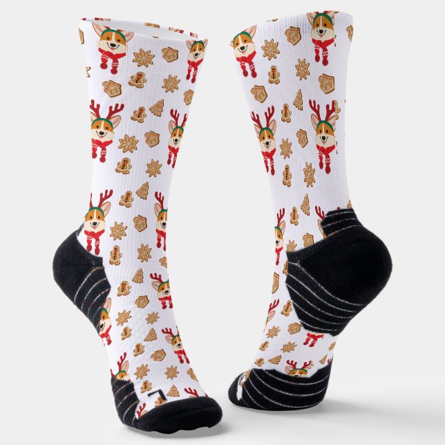 Calcetines Navidades de Corgi y Cookies (Angular)