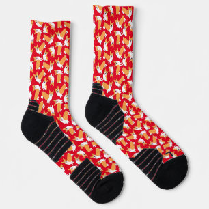Calcetines Navidades de Cute Pembroke Welsh Corgi