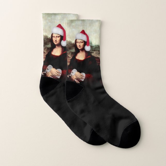 Calcetines Navidades de Mona Lisa (Par)