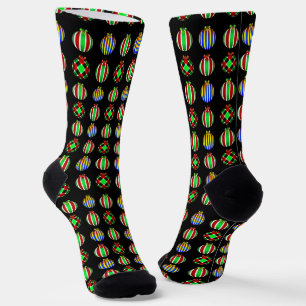 Calcetines Navidades de Ornamentos y Baudibles
