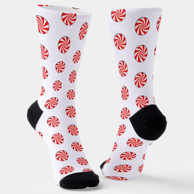 Calcetines Navidades de Peppermint Candies (Angular)