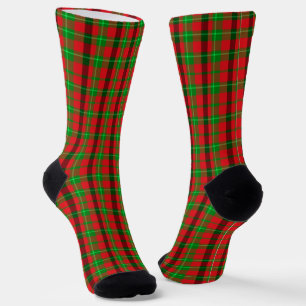 Calcetines Navidades de Red y Green Plaid
