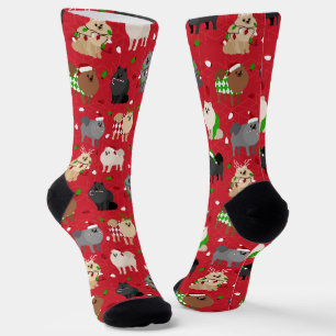 Calcetines Navidades de Socks Pomerania