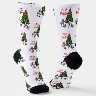 Calcetines Navidades Fleas Navidad