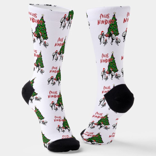 Calcetines Navidades Fleas Navidad (Angular)