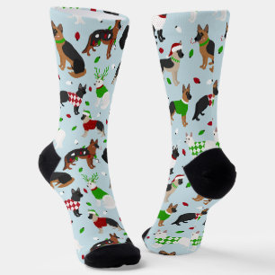 Calcetines Navidades German Shepherd