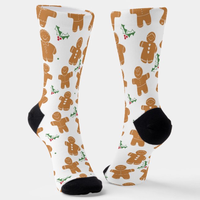 Calcetines Navidades Gingerbread Cookies Holiday (Angular)