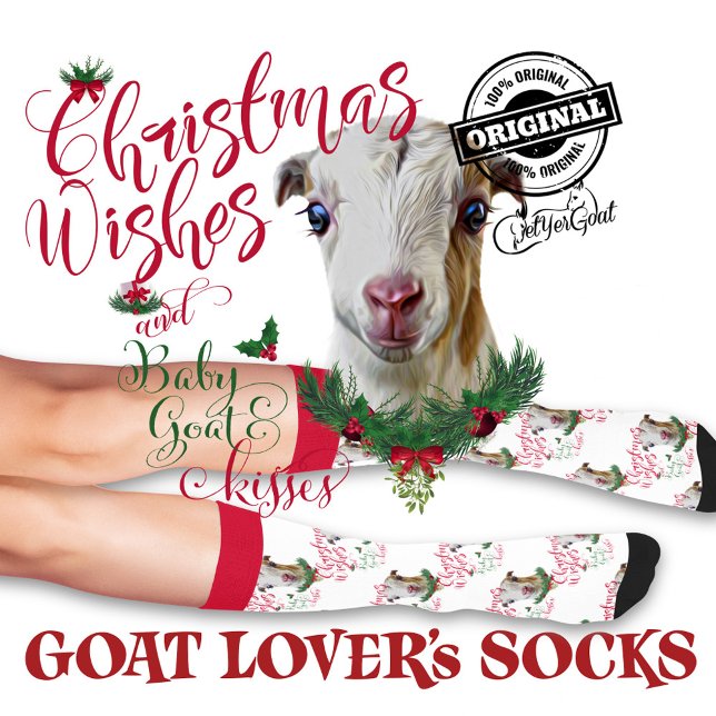 Calcetines Navidades LaMancha Baby Goat Wiers (Subido por el creador)