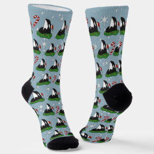 Calcetines Navidades Orca Killer Whale