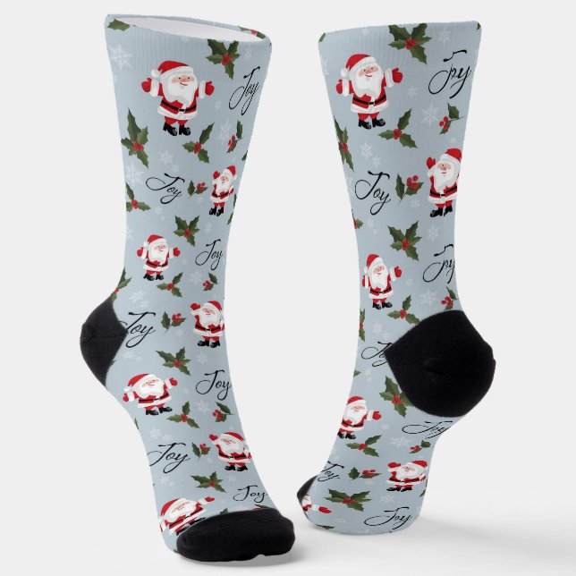 Calcetines Navidades, Santa Joy y Holly (Angular)