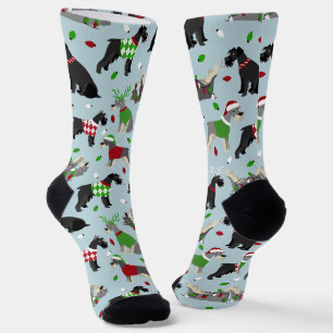 Calcetines Navidades Schnauzer Socks