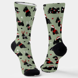 Calcetines Navidades Scottish Terrier