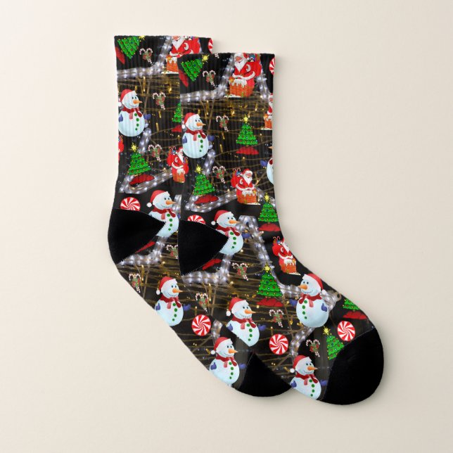 Calcetines Navidades Socks, Snowman (Par)