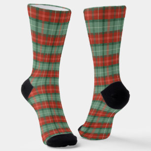 Calcetines Navidades trazan el patrón