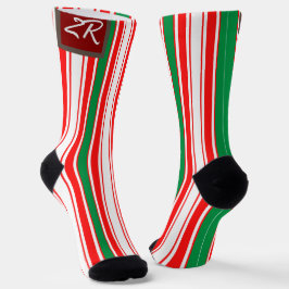 Calcetines Navidades vacaciones regalos simples y elegantes M