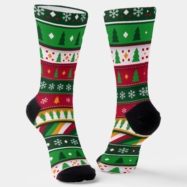 Calcetines Navideños Festivos (Angular)
