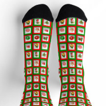 Calcetines Navideños Festivos