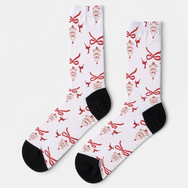 Calcetines Navideños Festivos – Acogedores, Divert (Izquierda)