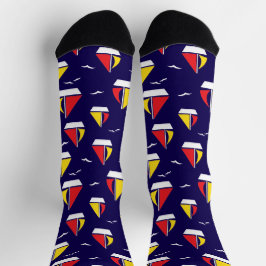 Calcetines Navy Blue Nautical Yachs