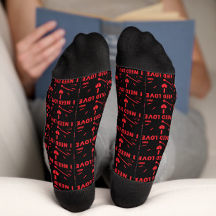 Calcetines Necesito un velocímetro de amor