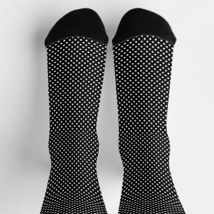 Calcetines Negro con puntos blancos
