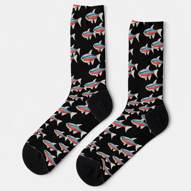 Calcetines Neon Tetra (Izquierda)