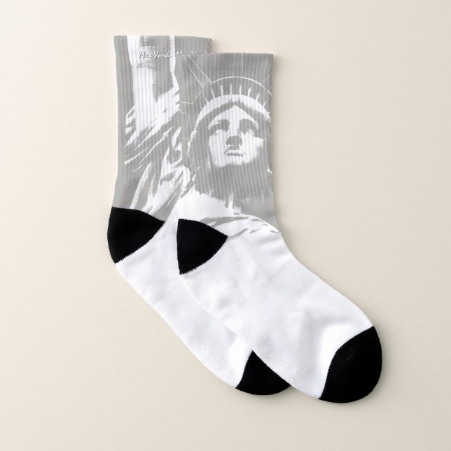 Calcetines New York Socks Statue of Liberty NY Souvenir Socks (Par)