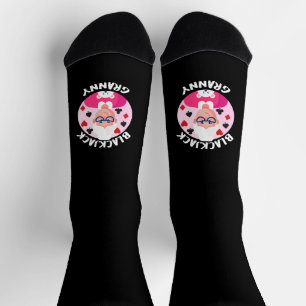 Calcetines Niña de Blackjack   Graciosa abuela blackjack