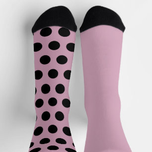 Calcetines no coincidentes del punto de polka (ros