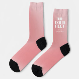 Calcetines No hay pies fríos Funny Personalizado de gradiente