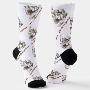 Calcetines ¡No te aplaces! White Rabbit Watch Wonderland