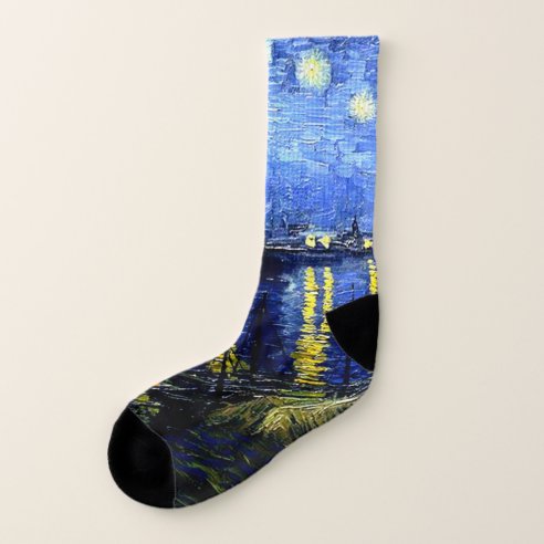 Calcetines Van Gogh | Zazzle.es