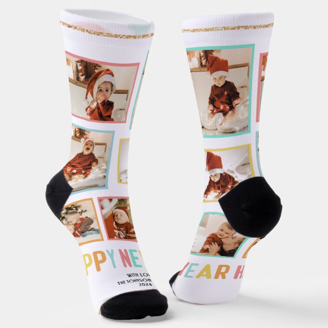Calcetines Nochero de Año Nuevo Personalizado Muerte de Tripu (Angular)