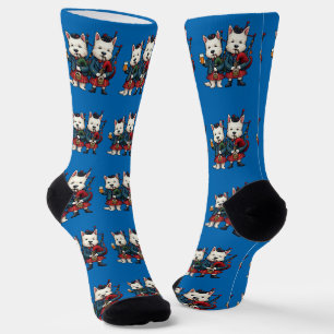 Calcetines Noches de Burns West Highland Terrier Gaiteros