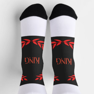 Calcetines Nombre del REY Super suave y elástico crew premium
