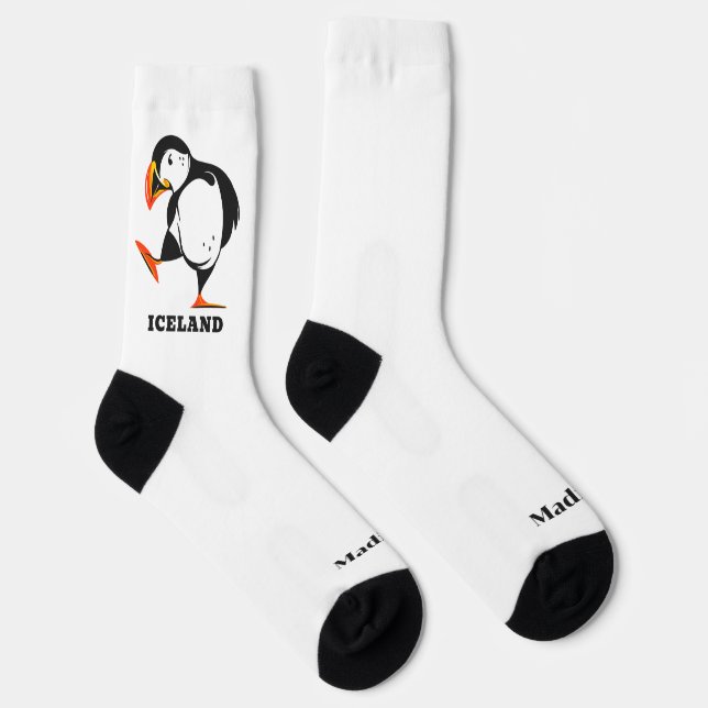 Calcetines Nombre personalizado Socks islandeses (Derecha)